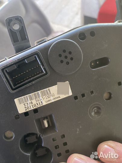 Щиток приборов Кия Церато рестайл