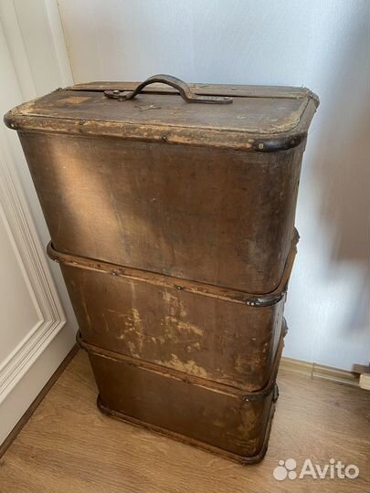 Старинный сундук Globe Trotter Stabilist 1897