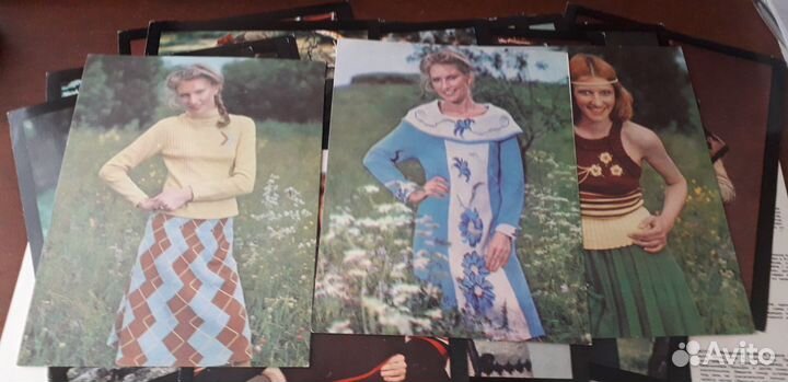 Вязание Мода для всех, набор открыток, выпуск 2, 1