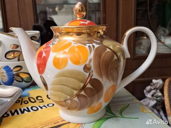 Чайник лфз из сервиза Щедрая осень