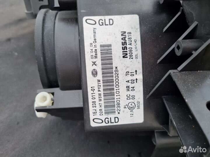 Фара передняя Nissan p12