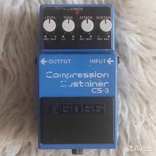 Boss Compression Sustainer CS-3 гитарная педаль