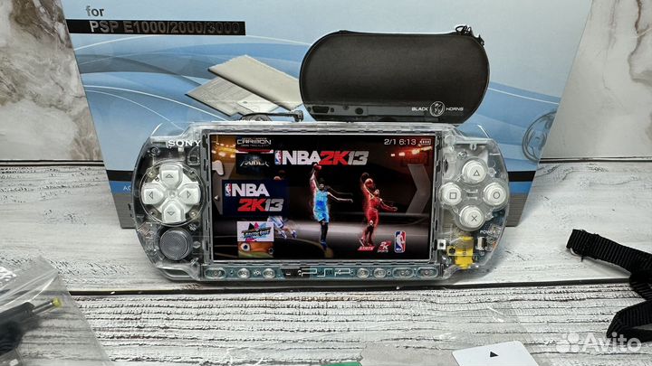 Игровая приставка sony psp 3006 64gb+80 игр