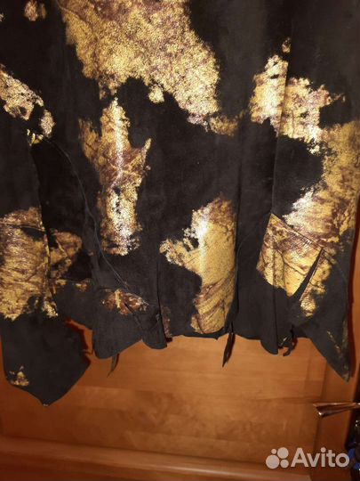 Платье из натуральной кожи 44 размер