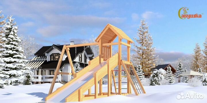 Детская игровая площадка супер комплектация