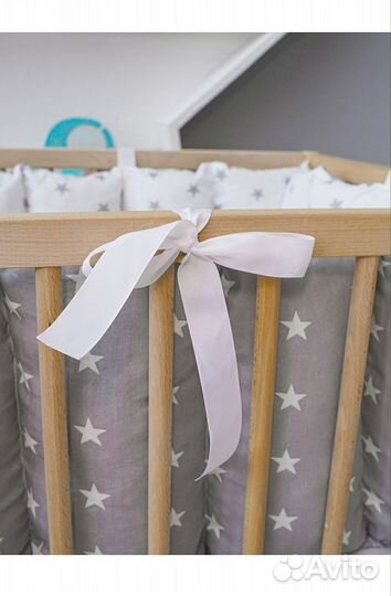 Комплект бортиков в детскую с одеялом