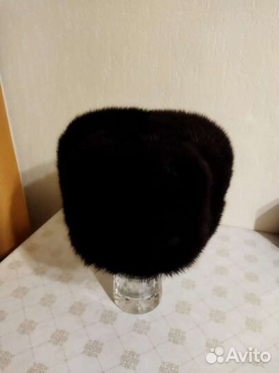 Норковая шапка мужская