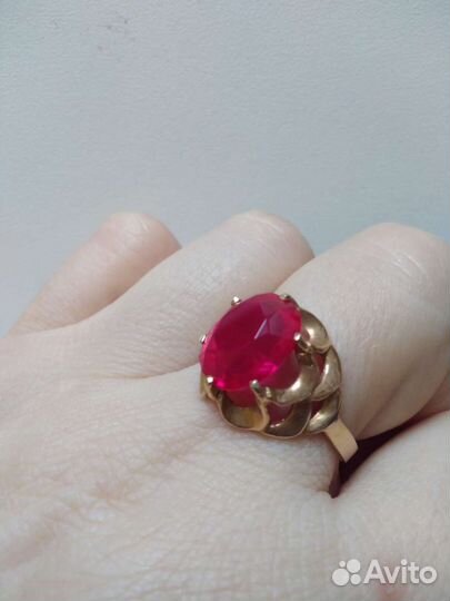 Кольцо золотое СССР