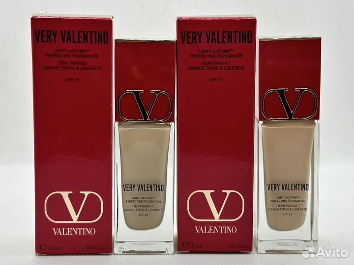 Тональная основа для лица valentino very valentino