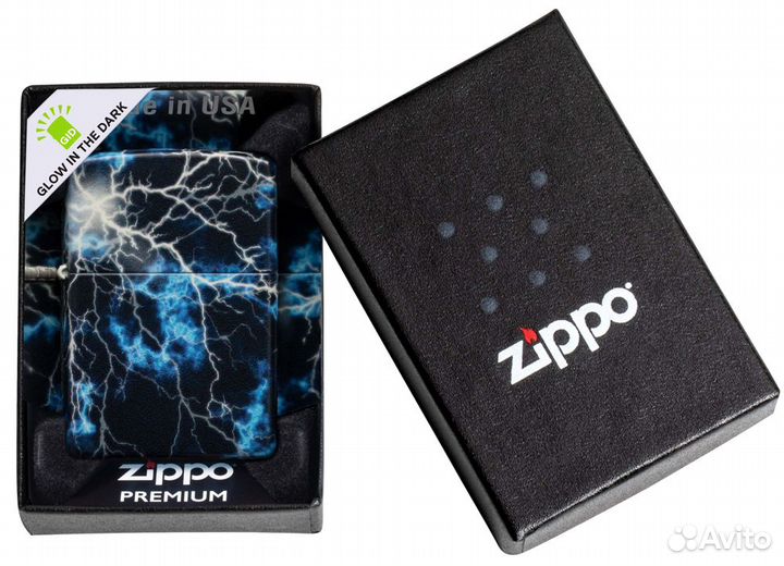 Зажигалка Zippo - Lightning (светится)
