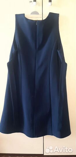 Школьный сарафан темно синий