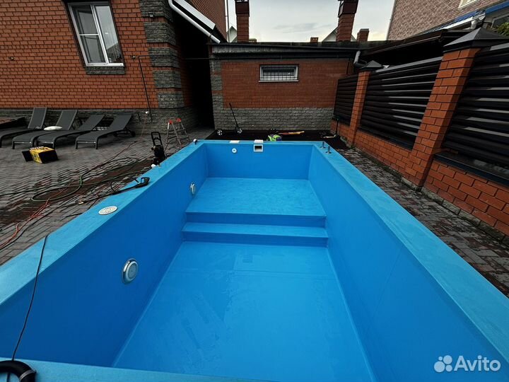 Обслуживание бассейна и чистка