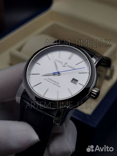 Классические красивые мужские часы Ulysse Nardin
