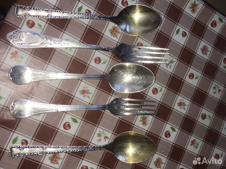 Ложки вилки мильхиоровые