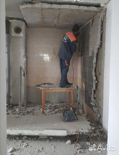 Демонтаж демонтажный работы любой сложности