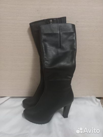 Сапоги зимние женские 40 размер натуральная кожа