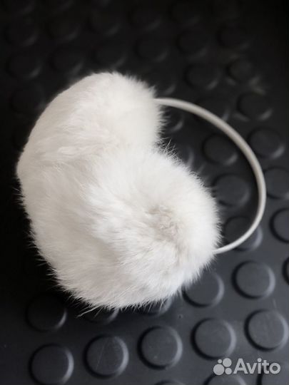 Меховые наушники-ободок