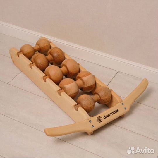 Тренажер для спины массажер роликовый Эконом