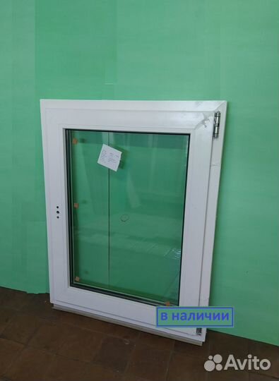 Готовое пластиковое окно 800*1000 мм
