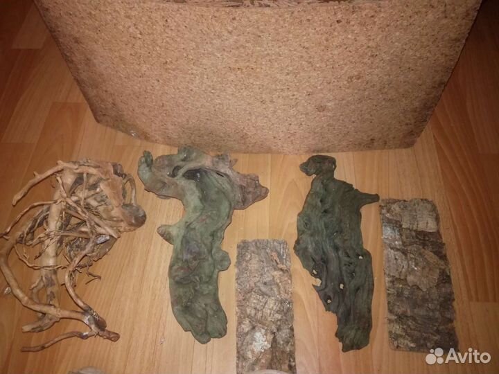 Коряги для аквариума террариума рептилии кора