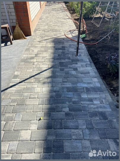 Тротуарная плитка сухопрессованная