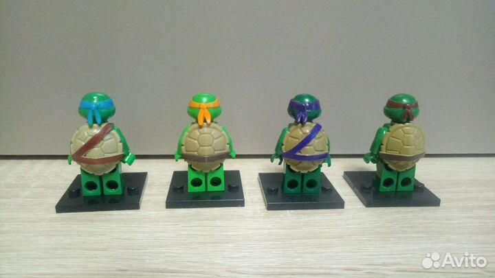Lego минифигурки Черепашки ниндзя