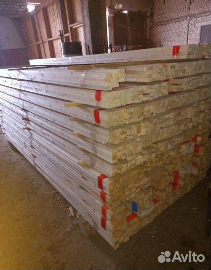 Брусок строганный 20х50 сосна ель в наличии