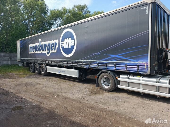 Полуприцеп шторный Meusburger Новтрак SP-345 PR, 2018