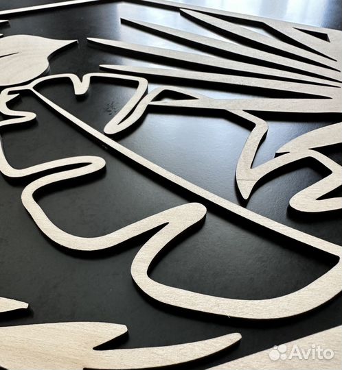 Панно на стену из фанеры