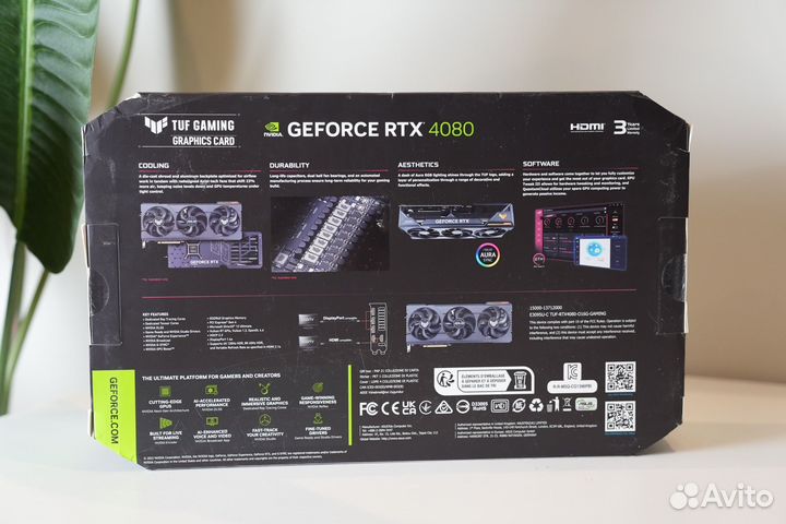 Видеокарта Asus TUF RTX 4080