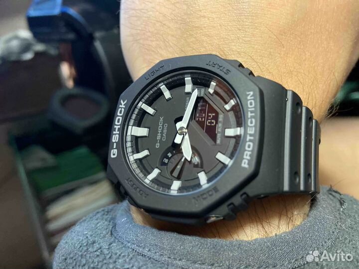 Наручные мужские часы Casio G-shock S2100 в Южно-С