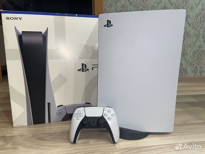 Sony PlayStation 5 (CFI-1216A) 825 гб SSD, белый