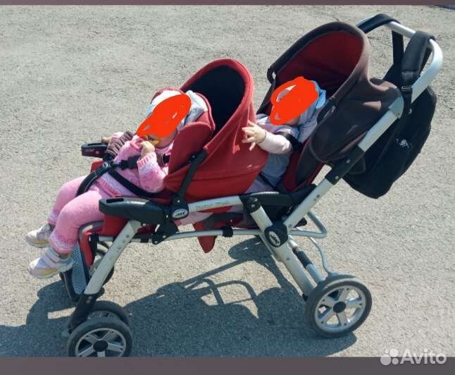 Прогулочная коляска для двойни или погодок