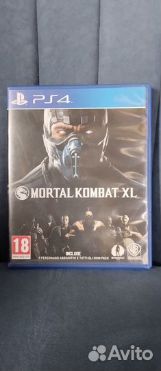 Игра на ps4 mortal Kombat XL