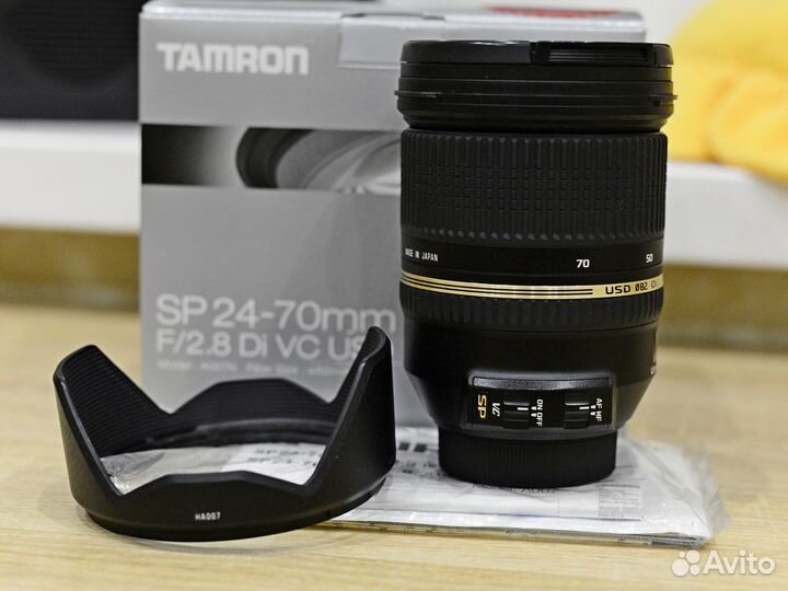 Tamron AF SP 24-70mm F/2.8 DI VC USD Nikon F