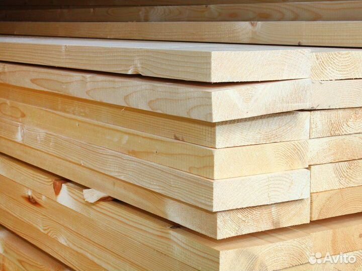 Доска сухая строганая 45х95
