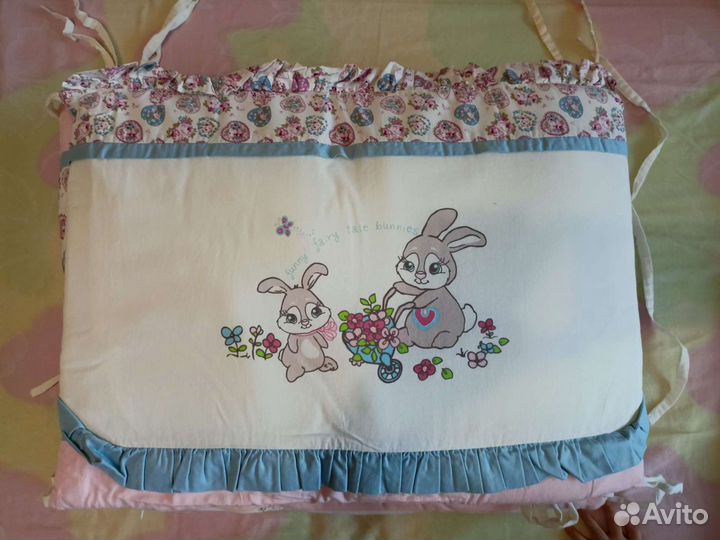 Бортики в детскую кроватку