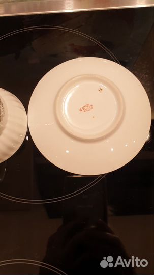 Кофейная пара лфз костяной фарфор