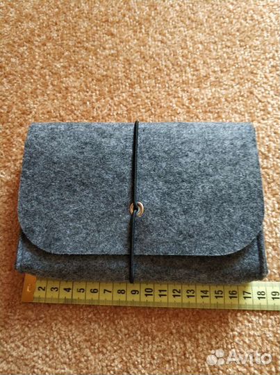 Чехол для зарядника от ноутбука войлочный 16*10
