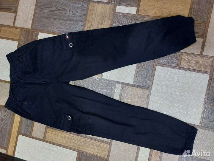 Джинсы джогеры женские