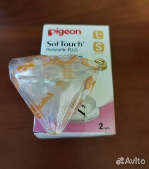 Соска бутылочная pigeon s