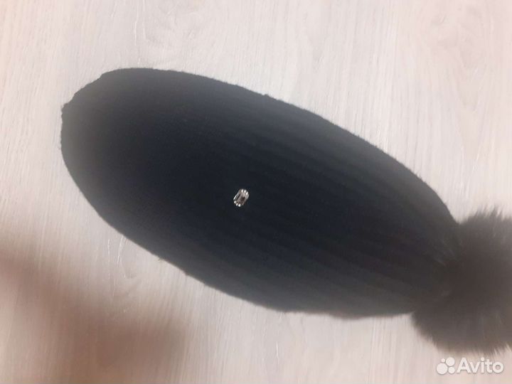 Шапка зимняя шерстяная,двойная