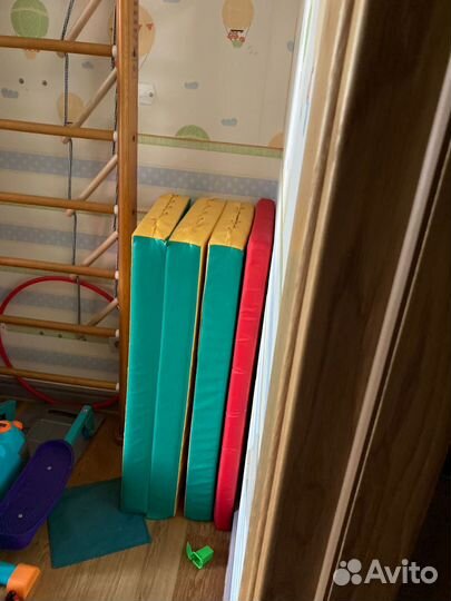 Детская шведская стенка деревянная