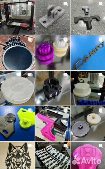3D печать 3д печать на заказ из пластика