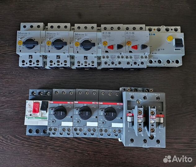 Автомат защиты двигателя Moeller- Schneide-ABB