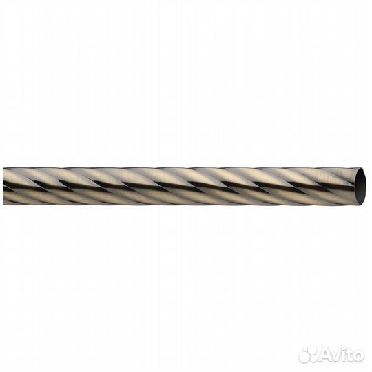 Штанга arttex 20мм 140см витая золото антик, арт.Н