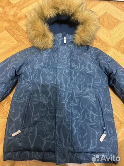Куртка детская зимняя 116 vulpes