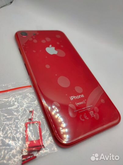 Корпус Apple iPhone 8 в сборе, Red (се)