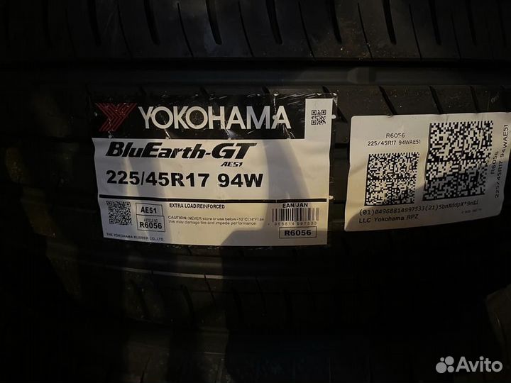 Yokohama BluEarth-GT AE-51 225/45 R17