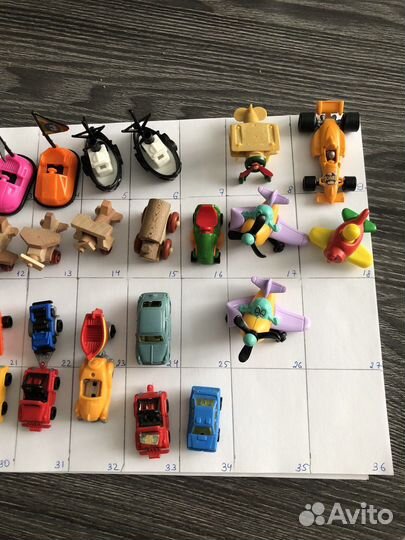 Киндеры 90 х транспорт пакет